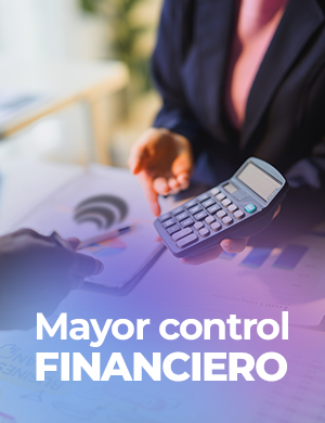 Mayor control financiero con ProyectOne ERP